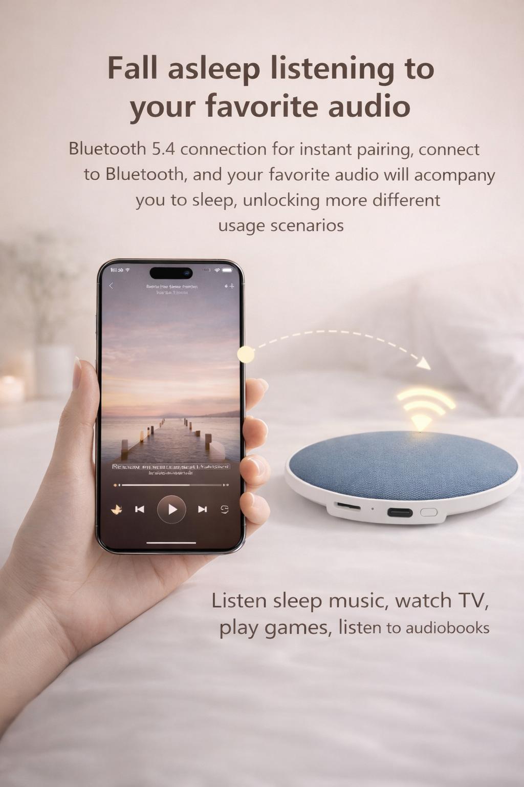 SilentSleep™ Under-Pillow Speaker