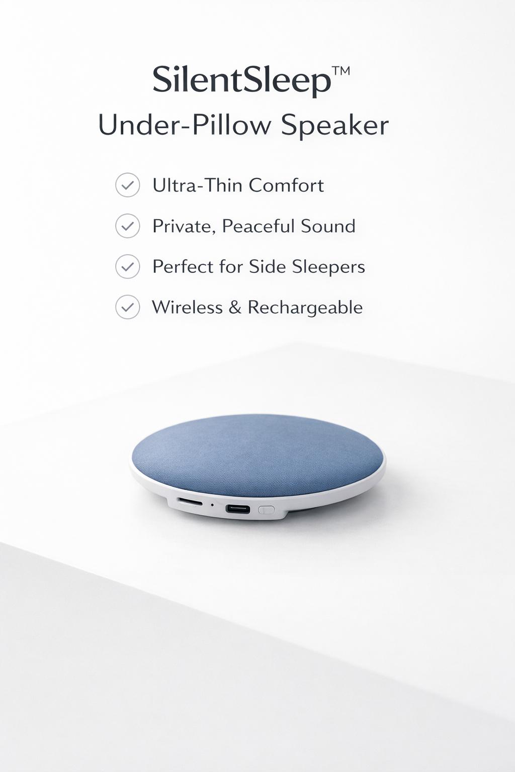 SilentSleep™ Under-Pillow Speaker